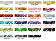 Load image into Gallery viewer, pearl color chart