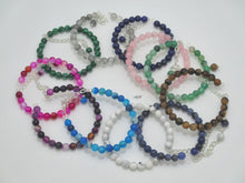 Load image into Gallery viewer, natural gemstone bracelet colors