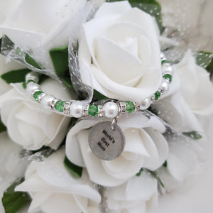 #1 Mom Bracelet - Mom Bracelet - Gifts For Mom | AriesJewelry