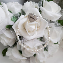 Load image into Gallery viewer, Handmade grandma fresh water pearl charm bracelet - Granny Present - Granny Gift - Granny Gift Idea