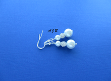 Load image into Gallery viewer, Pearl Pave Drop Earrings
