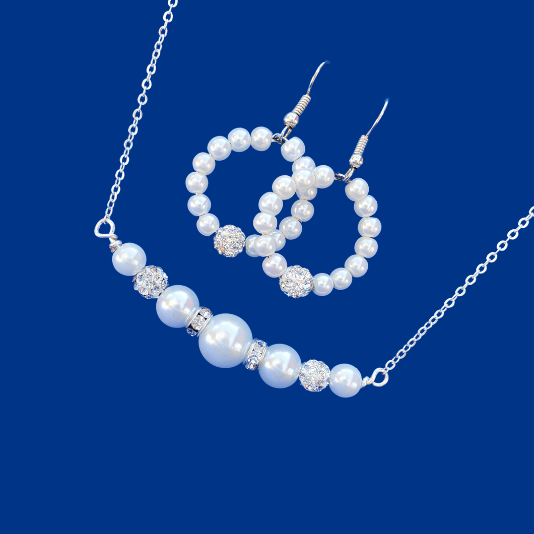 Pearl and crystal jewelry 2025 sets