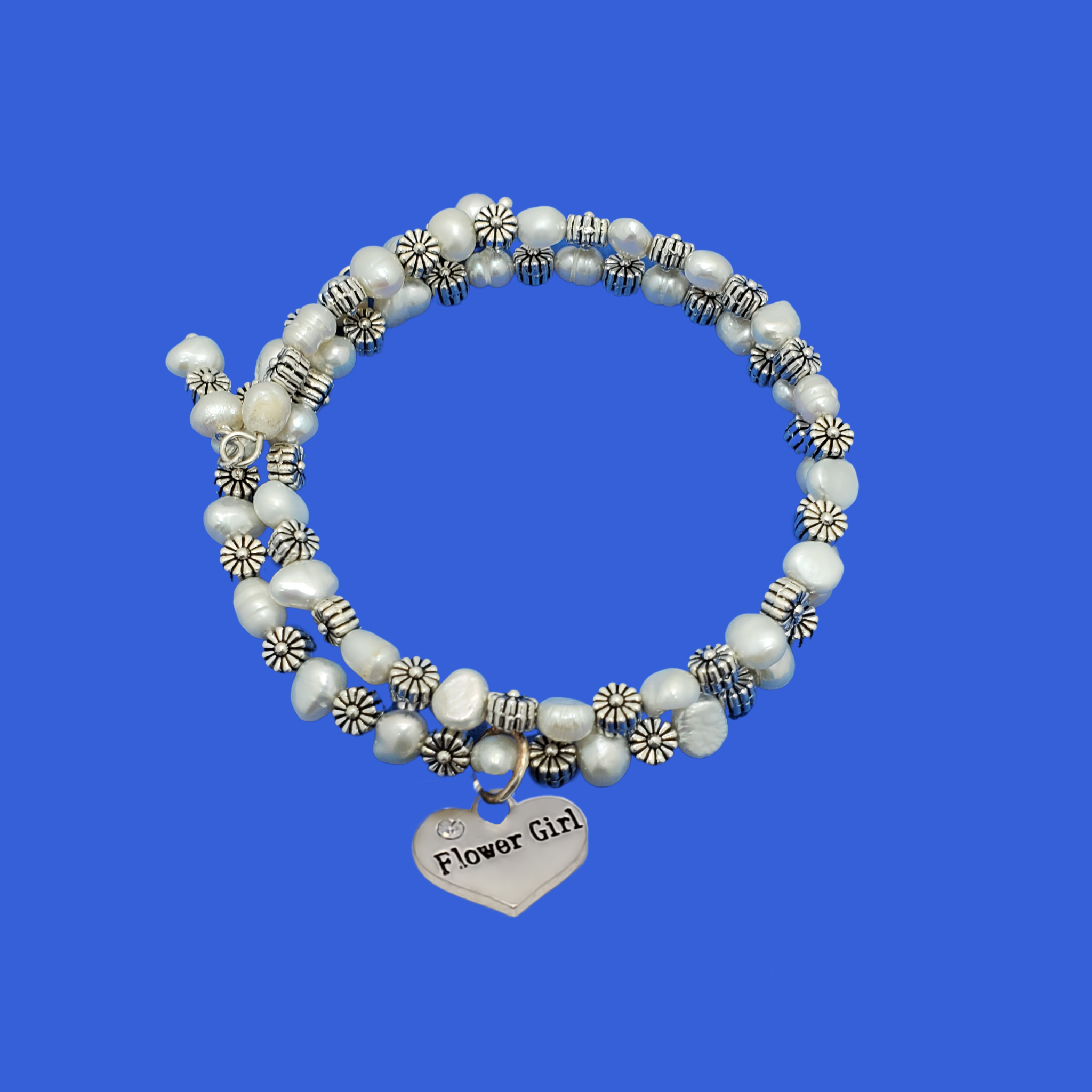Flower girl 2025 charm bracelet