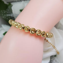 Load image into Gallery viewer, Handmade 22k gold beaded bracelet - 22K Gold Bracelet - Bracelets - Gold Bracelet