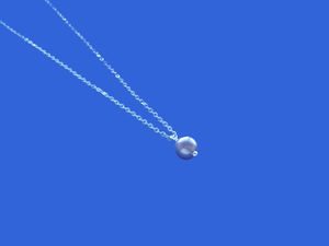 handmade pearl drop necklace
