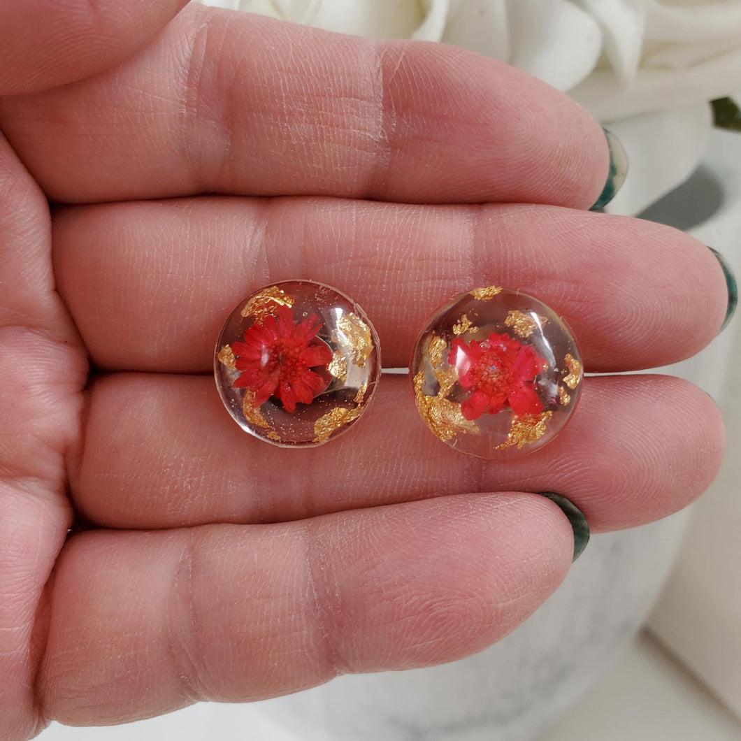 Preserved Flower Earrings : r/Livianlajewelry