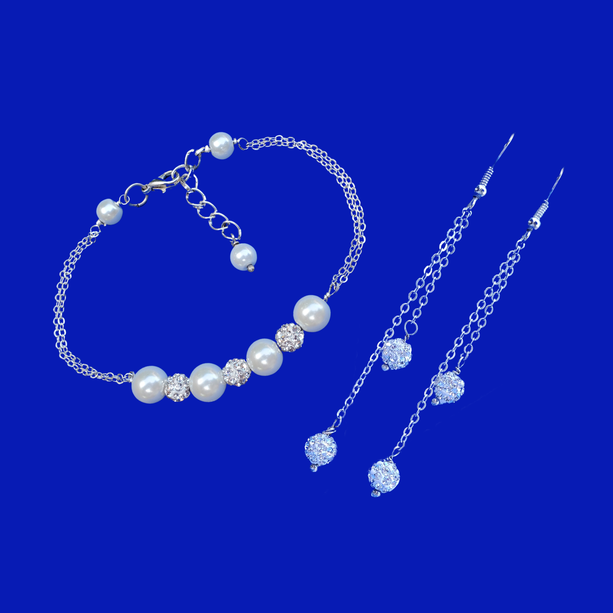 Pearl sale bracelet set