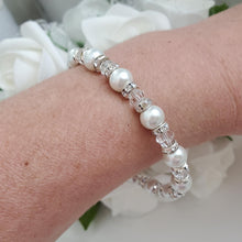 Load image into Gallery viewer, Pearl Bracelet - Bridal Gifts - Bracelets | AriesJewelry